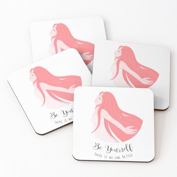 Item preview, Red Hair Girl Freedom Be Yourself There is No One Better Graphic Composition designed and sold by Springcolors Blossom.