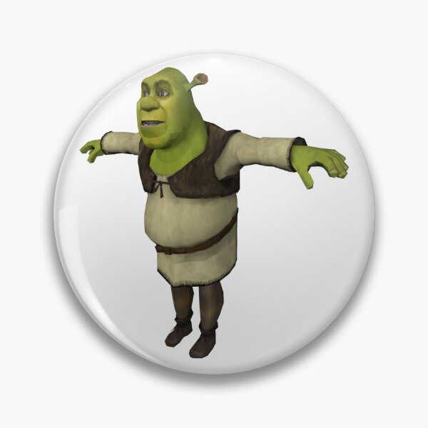 Item preview, Beautiful Shrek t-pose designed and sold by Luminous-Moon.