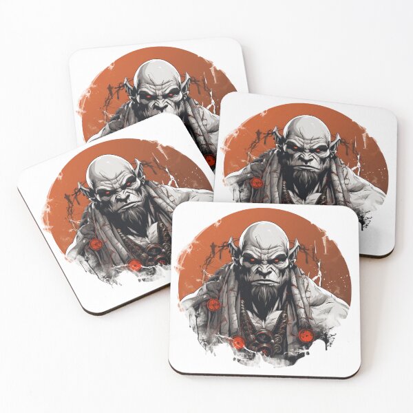 Item preview, The evil religious orcish buddha designed and sold by GruumchsGoods.