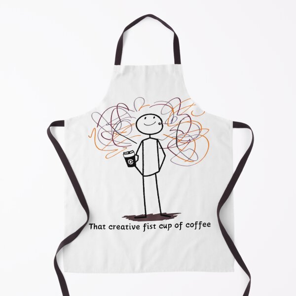 Item preview, That creative after first cup of coffee designed and sold by Funky  Fibers.