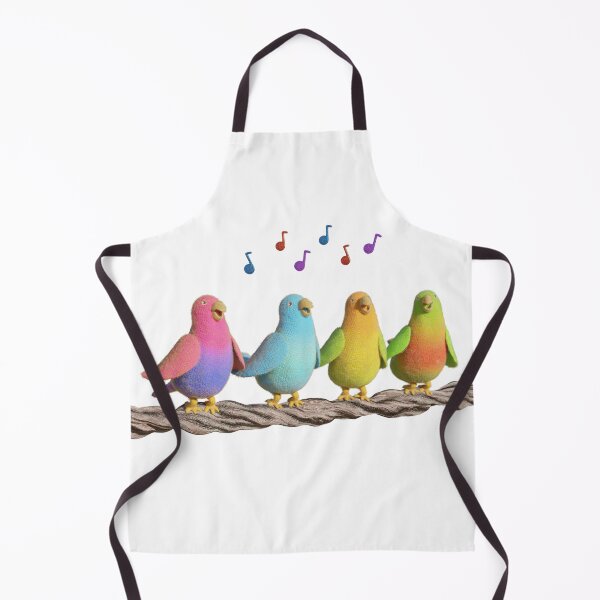 Item preview, Worsted parrots singing designed and sold by 3DChop.