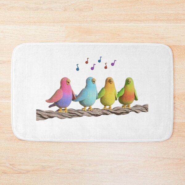 Item preview, Worsted parrots singing designed and sold by 3DChop.