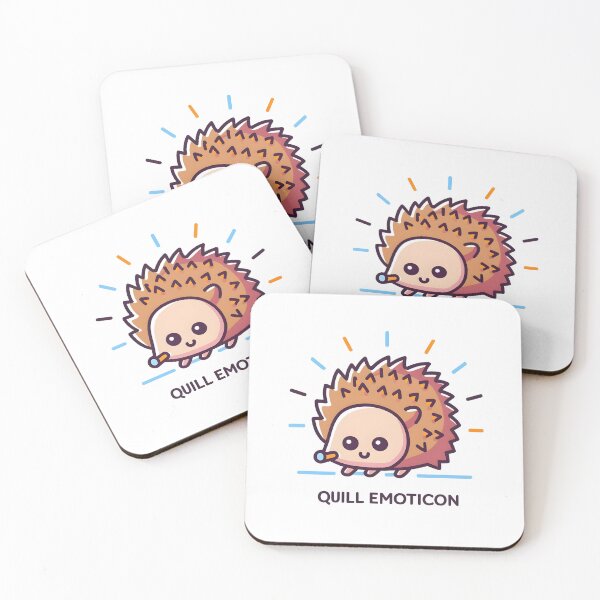 Item preview, Emoji Hedgehog: Quill Emoticon designed and sold by Dungeon-Depot.