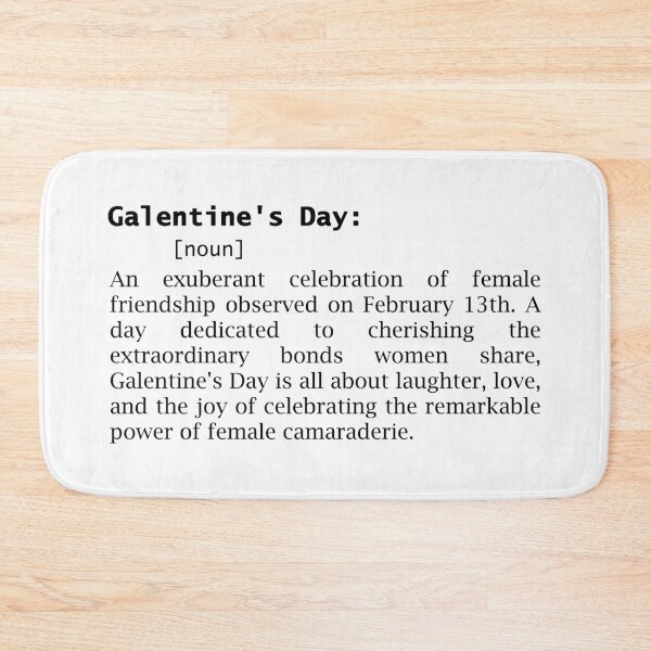 Item preview, Definition of Friendship: Galentines Edition designed and sold by EmeraldeaArt.