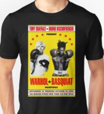 Basquiat Warhol Poster Unisex T-Shirt