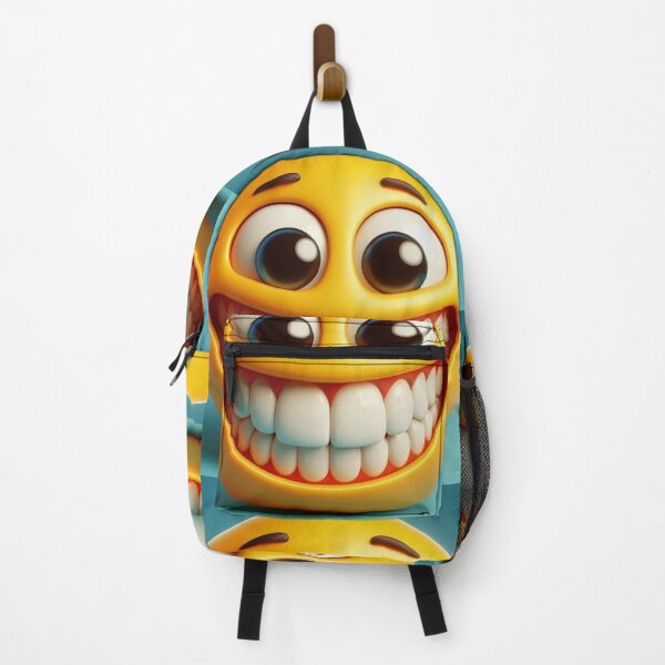 Item preview, Extremely Happy Toothy Grin Yellow Emoji designed and sold by shanblue6.