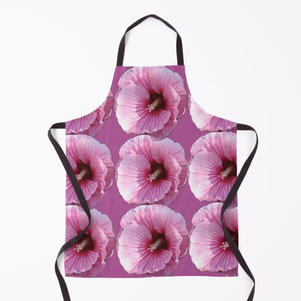Item preview, Beautiful Pink Hibiscus Flowers on Pink Background - Photography designed and sold by Victoria Rose.