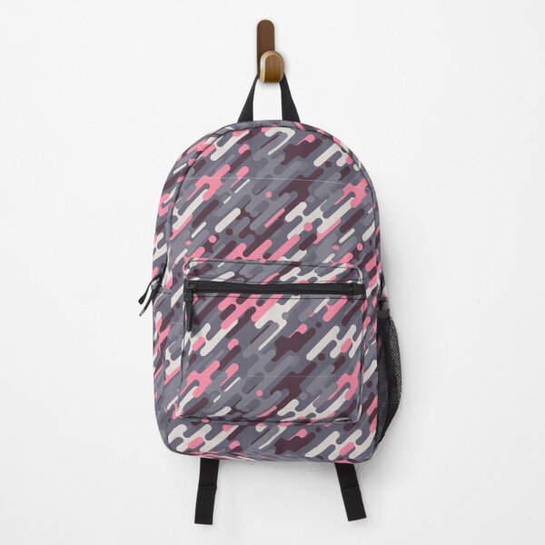 Item preview, Camouflage pattern, diagonal pink background, military pattern, for all men and women who like to party and camp. designed and sold by isaartboho.