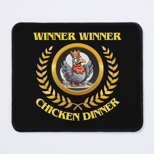Item preview, Winner Winner Chicken Dinner project. designed and sold by MillennialsArt.