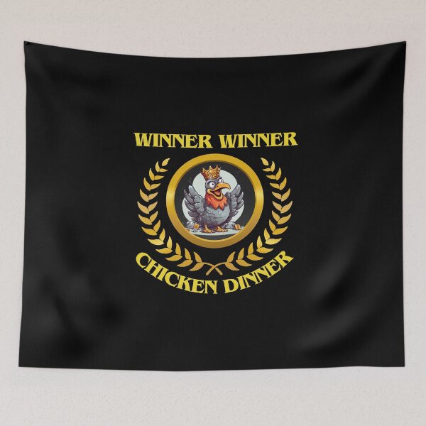 Item preview, Winner Winner Chicken Dinner project. designed and sold by MillennialsArt.