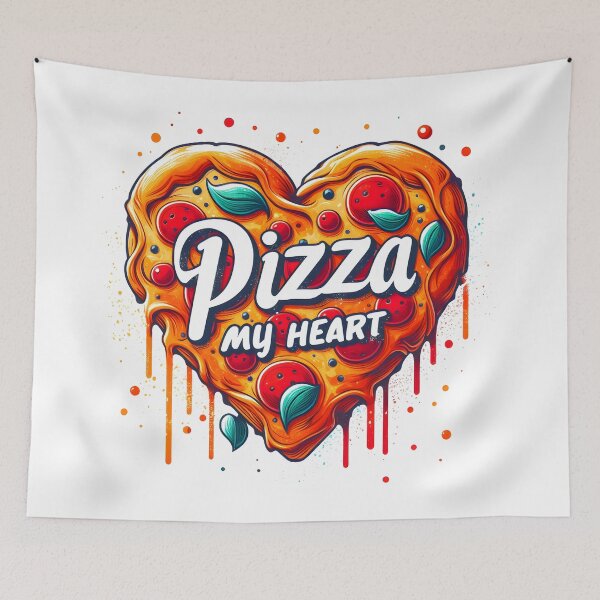 Item preview, Pizza: Pizza My Heart designed and sold by Dungeon-Depot.