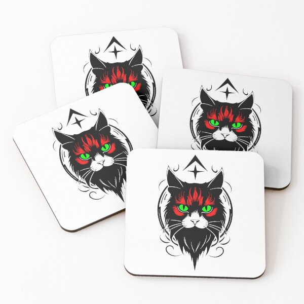Item preview, Unholy Cat, Dark Magic Master Cat designed and sold by cutenesss.