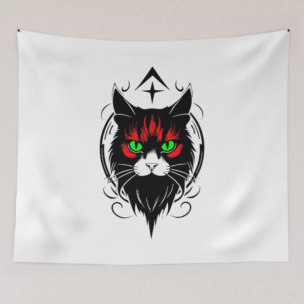 Item preview, Unholy Cat, Dark Magic Master Cat designed and sold by cutenesss.