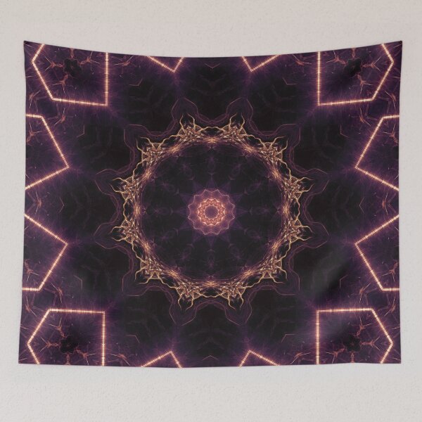 Item preview, Alluring Dark Mandala designed and sold by Richards-Art.