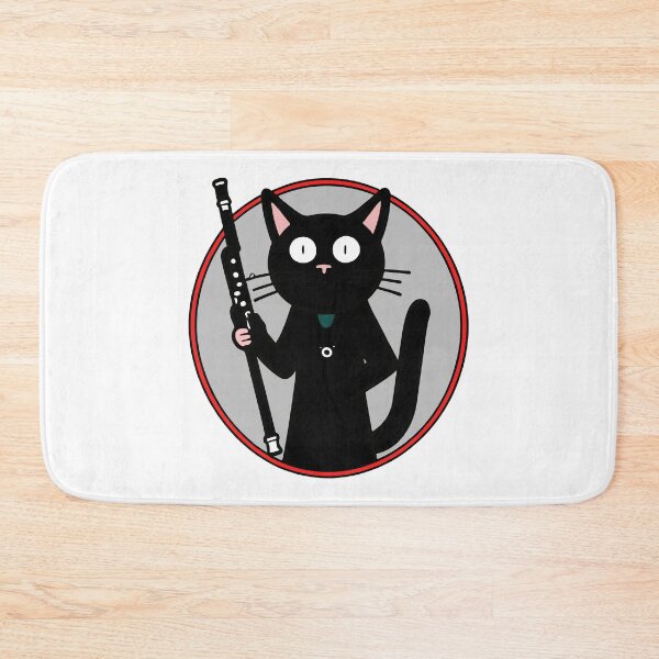Item preview, Clarinet Cat, Cat with Instrument, Music Cat designed and sold by cutenesss.