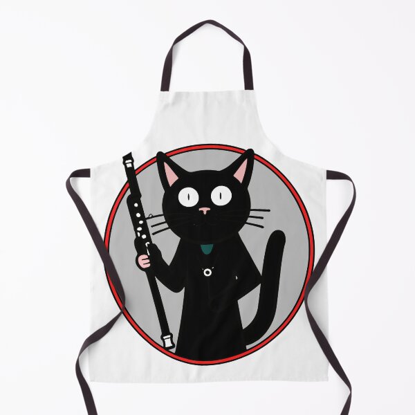 Item preview, Clarinet Cat, Cat with Instrument, Music Cat designed and sold by cutenesss.