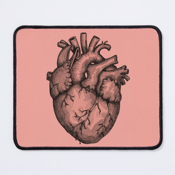 Item preview, Realistic heart sketch designed and sold by GodGoddess.