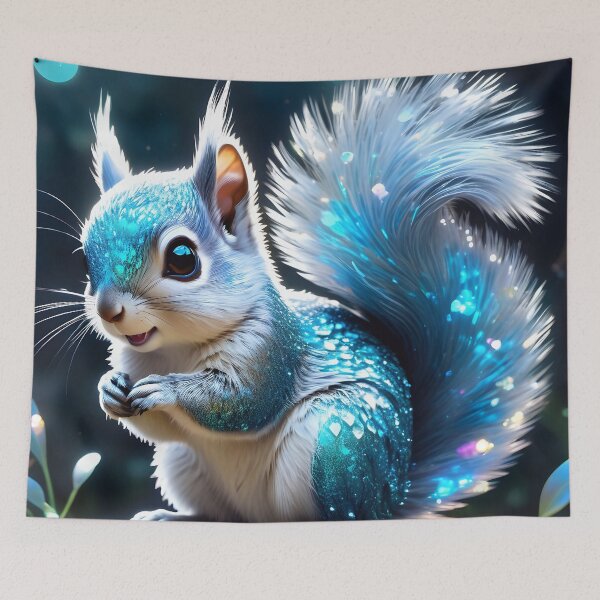 Item preview, Cute Baby Chibi Fantasy Squirrel designed and sold by TheArtOfPat.