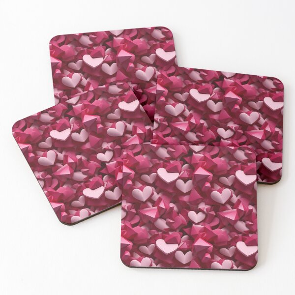 Item preview, Valentine Pink Hearts designed and sold by DrPhatPhaw.
