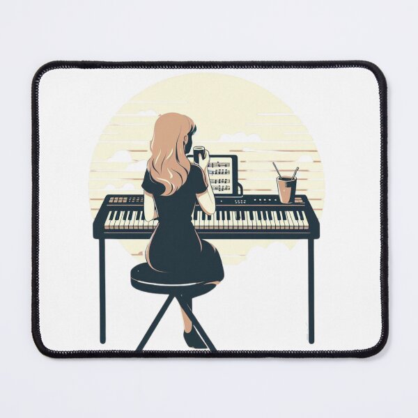 Item preview, Keyboard Piano Girl designed and sold by Azrora.