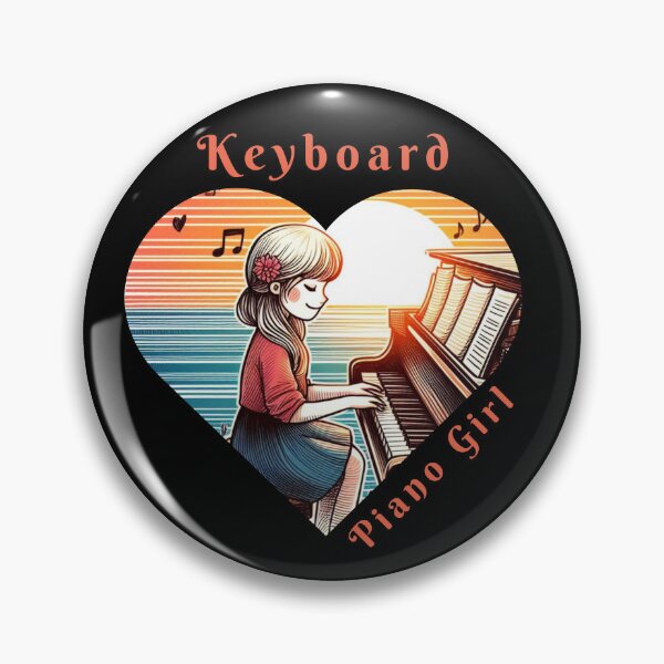 Artikelvorschau, Keyboard-Klaviermädchen entworfen und verkauft von Azrora.