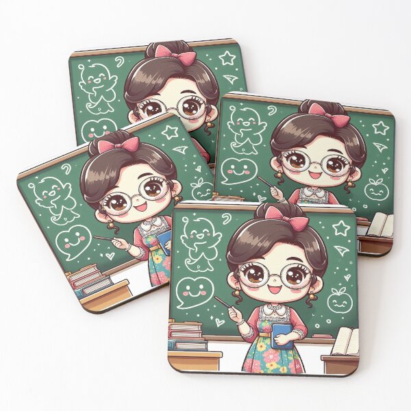 Item preview, cute teacher designed and sold by nada-art.