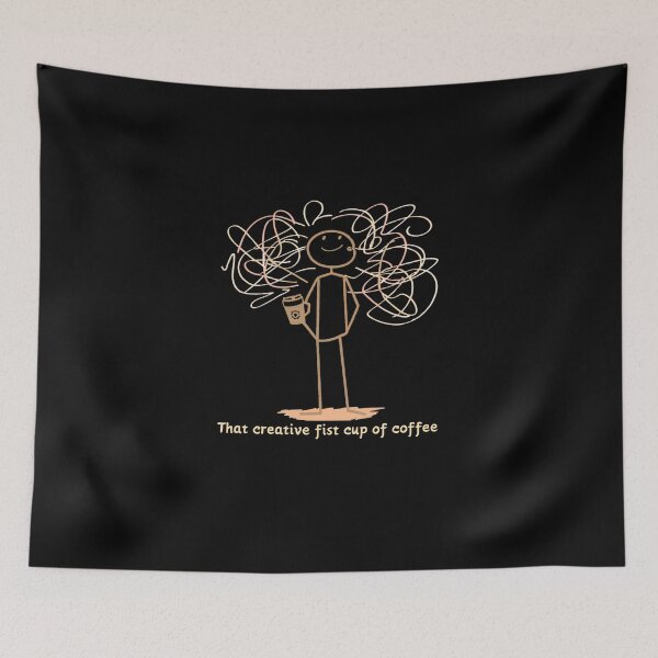 Item preview, Creative After First Cup of Coffee designed and sold by Funky  Fibers.