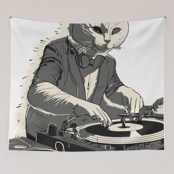 Item preview, Dj Tomcat designed and sold by Boogeyman Bill.