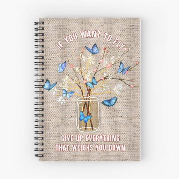 Item preview, Stunning Blue Butterflies - If You Want To Fly Give Up Everything That Weighs You Down designed and sold by Clitus.
