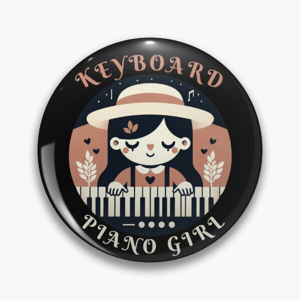 Artikelvorschau, Keyboard-Klaviermädchen entworfen und verkauft von Azrora.