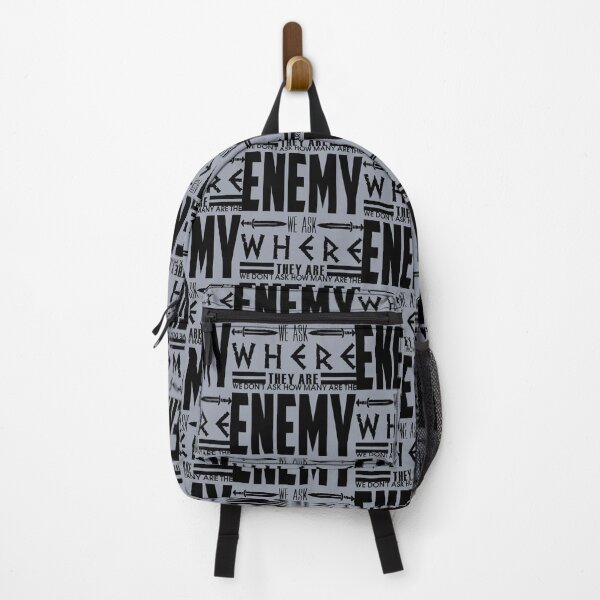Item preview, WE DON'T ASK HOW MANY ARE THE ENEMY, WE ASK WHERE THEY ARE - Warrior quotes to inspire the spirit of victory designed and sold by VugArtShop.