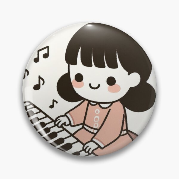 Artikelvorschau, Keyboard-Klaviermädchen entworfen und verkauft von Azrora.