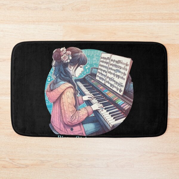 Artikelvorschau, Keyboard-Klaviermädchen entworfen und verkauft von Azrora.
