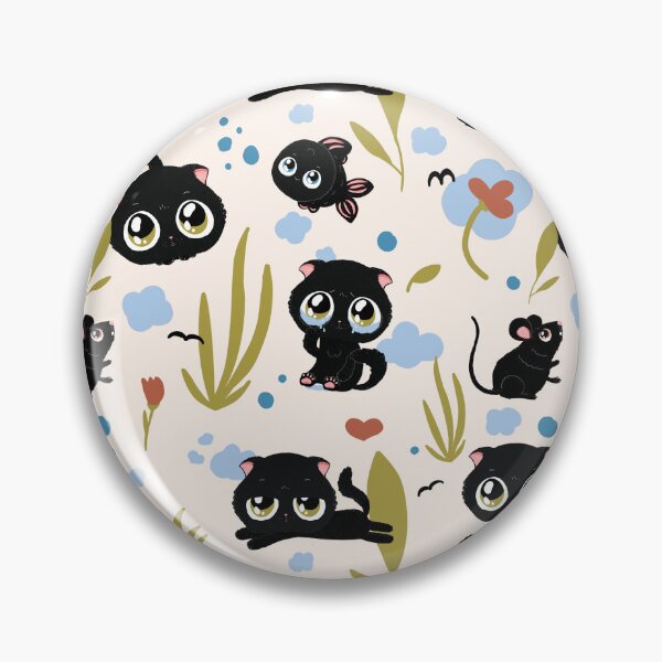 Item preview, Black cats theme designed and sold by kidizajn.