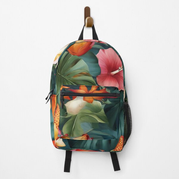 Item preview, # 4 Tropical Wall Art Decor - Vibrant Palm Tree and Pineapple Prints designed and sold by CyberCollective.