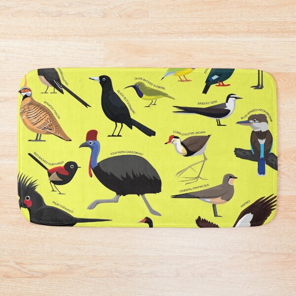 Item preview, Australian Birds with Name Collection Set 1 designed and sold by SUPERHERON.