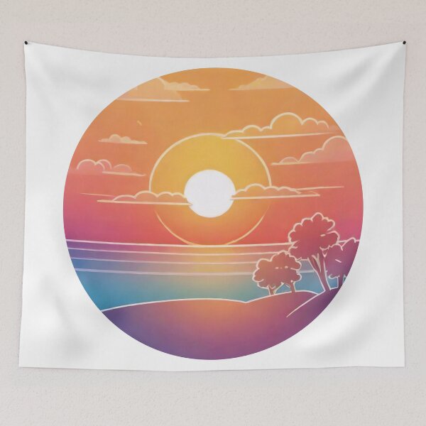 Item preview, Radiating Sunrise (375) designed and sold by WASjourney.