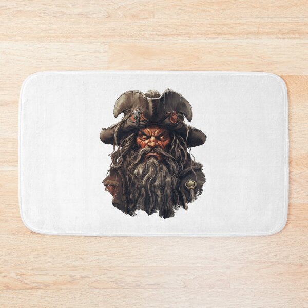 Item preview, Blackbeard, legendary pirate designed and sold by MidArtForge.