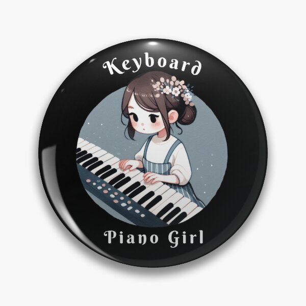 Artikelvorschau, Keyboard-Klaviermädchen entworfen und verkauft von Azrora.