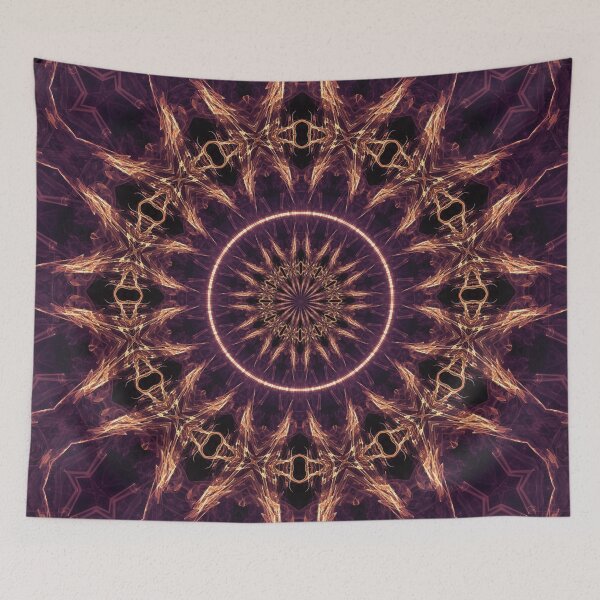 Item preview, Alluring Dark Mandala designed and sold by Richards-Art.