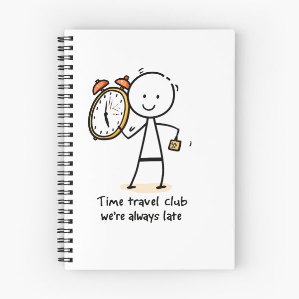 Item preview, Time Travel Club: We're Always Late designed and sold by Funky  Fibers.