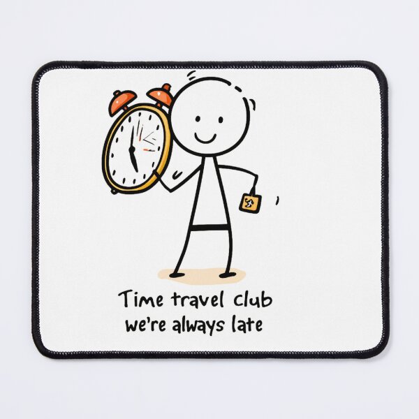 Item preview, Time Travel Club: We're Always Late designed and sold by Funky Fibers.