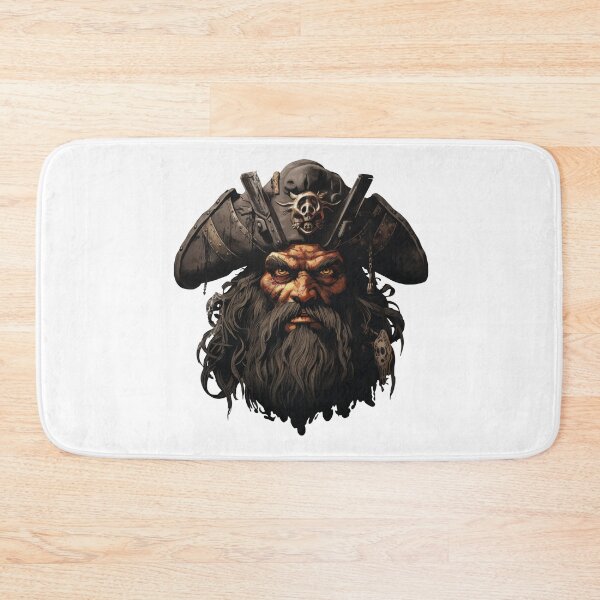 Item preview, Blackbeard, legendary pirate designed and sold by MidArtForge.
