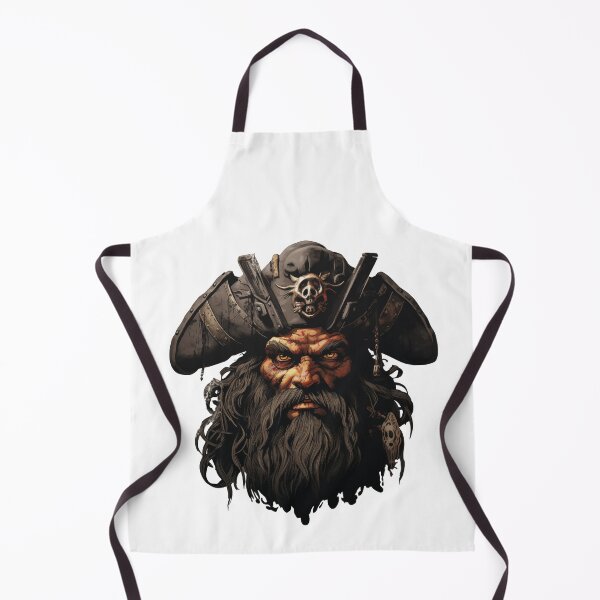 Item preview, Blackbeard, legendary pirate designed and sold by MidArtForge.