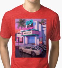 Camiseta de tejido mixto Cine de los 80