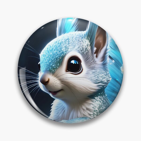 Artikelvorschau, Cute Baby Chibi Fantasy Squirrel entworfen und verkauft von TheArtOfPat.