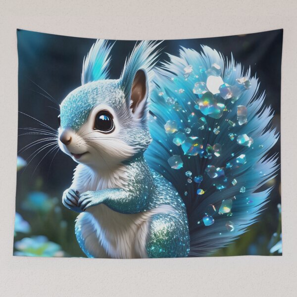 Item preview, Cute Baby Chibi Fantasy Squirrel designed and sold by TheArtOfPat.