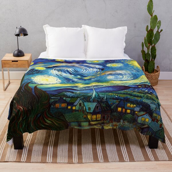 Item preview, Starry Night Style: A Homage to Van Gogh designed and sold by irek07.