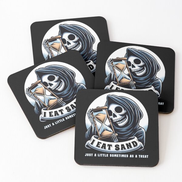 Item preview, I Eat Sand Grim Reaper Just A Little designed and sold by Joyful-Park.