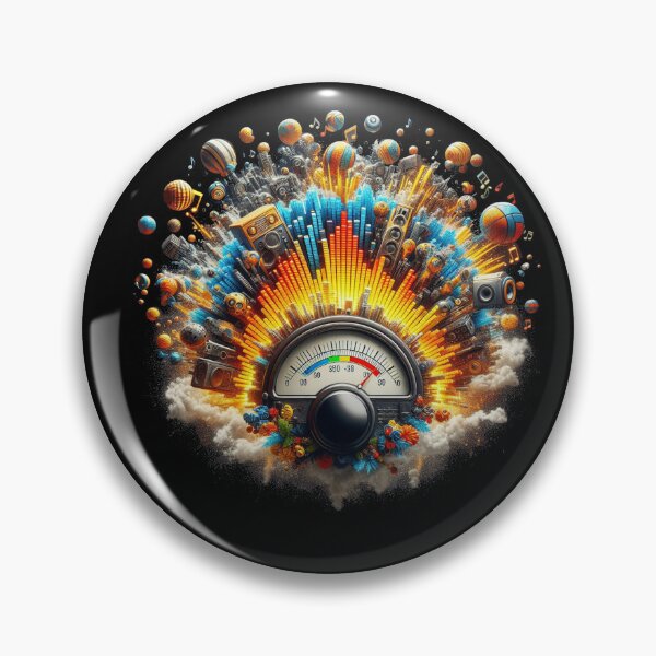 Item preview, Sound meter exploding with music designed and sold by Gnfree.